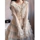 Cat Romance Cellophane Candy Wrapper Dotted Tulle and Velvet Cardigan(3rd Reservation/6 Colours/Full Payment Without Shipping)